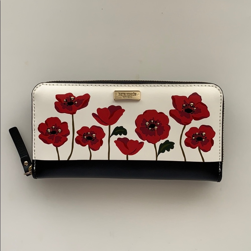 Kate Spade Posie Print Wallet